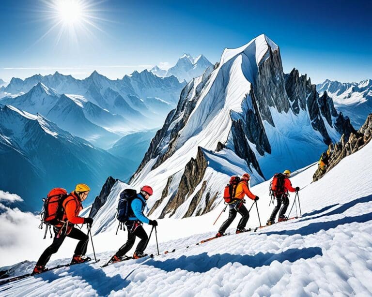 Beklimming van de Mont Blanc, Frankrijk