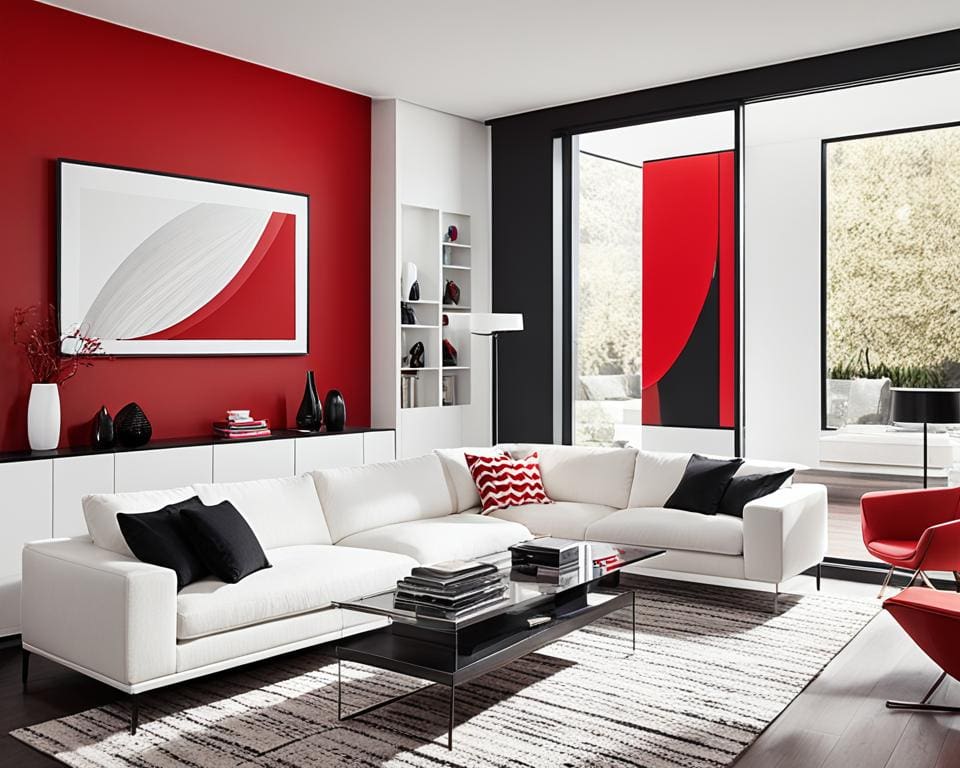 rood in interieur