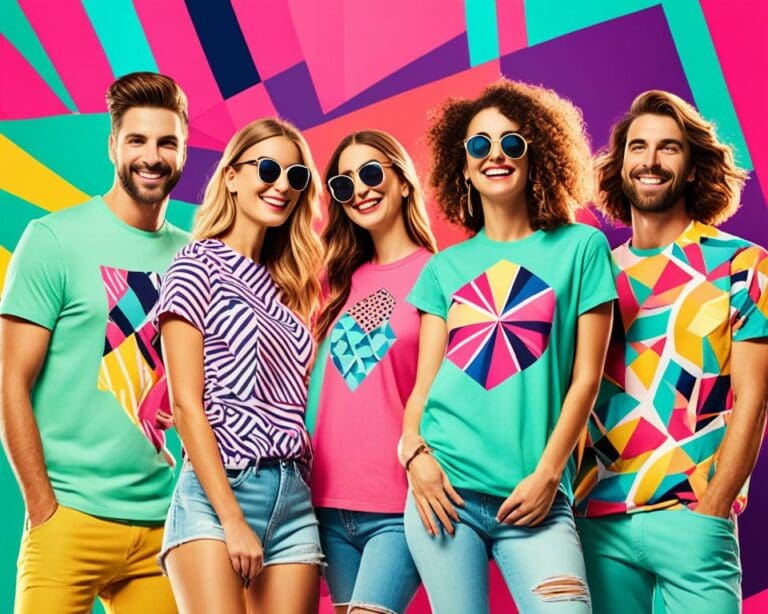 Trendy zomer-T-shirts: Patronen en kleuren die opvallen