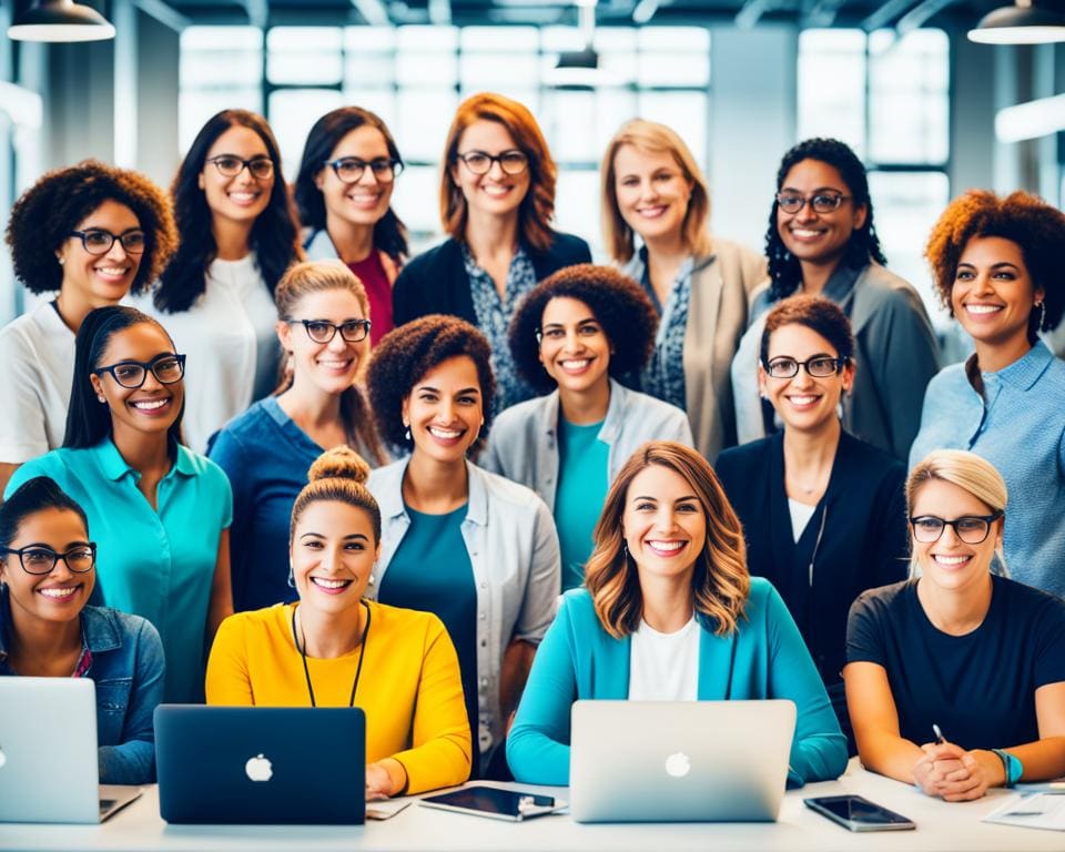 vrouwen in STEM