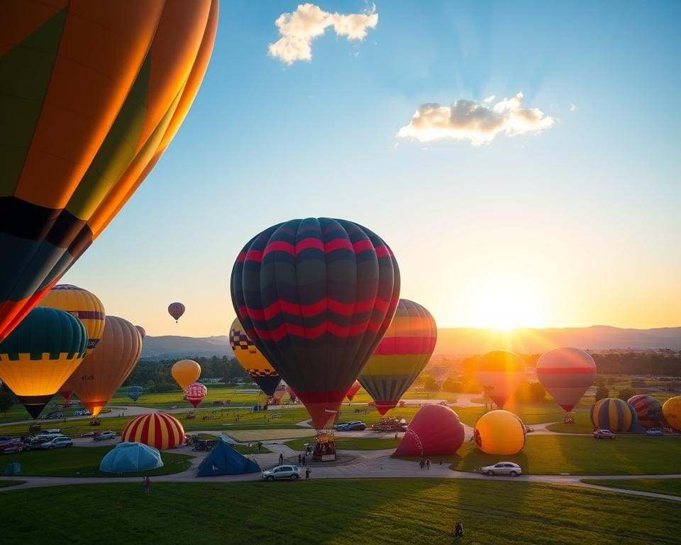 Beleef een dag vol avontuur in een luchtballonpark