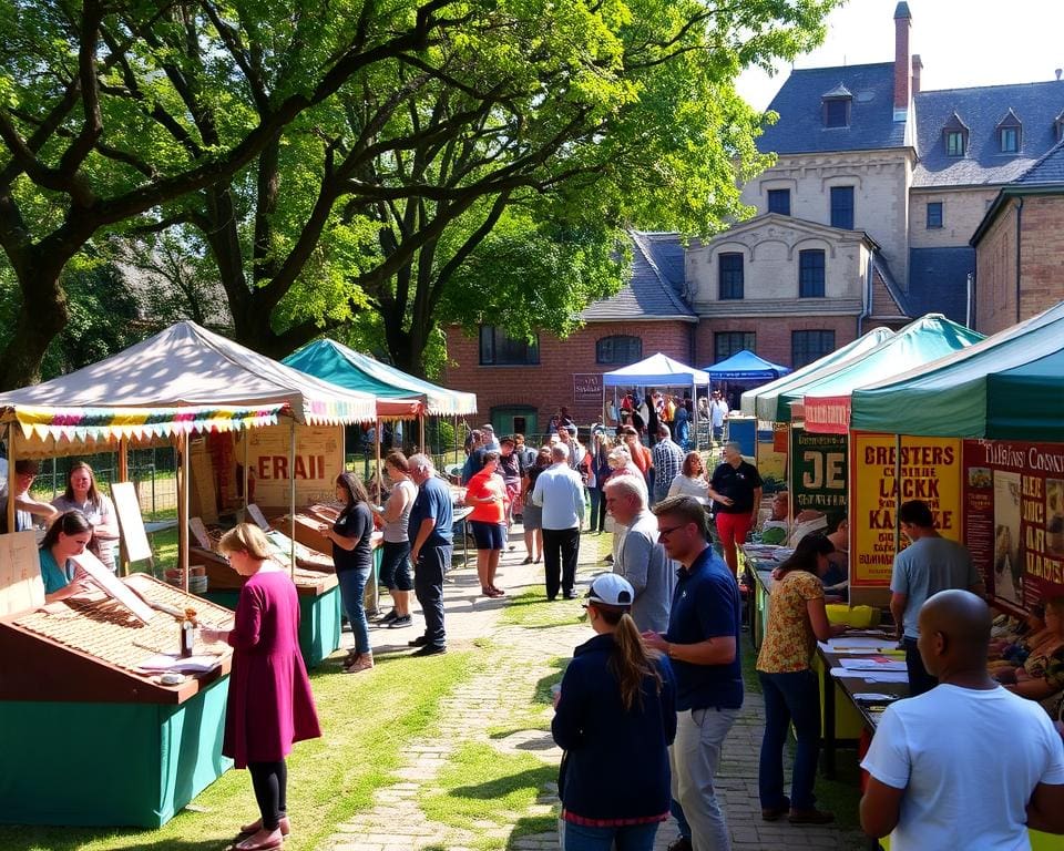 Bezoek een openluchtmuseum met interactieve demonstraties