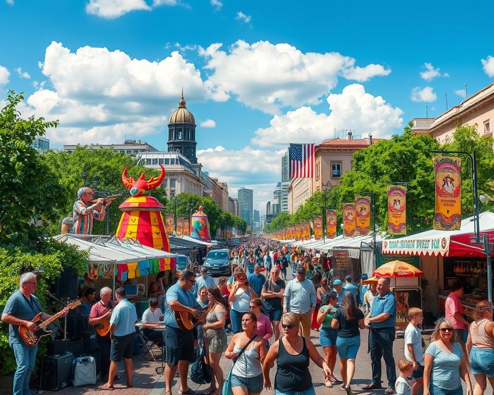 Doe mee aan een stadsfestival vol muziek en kunst