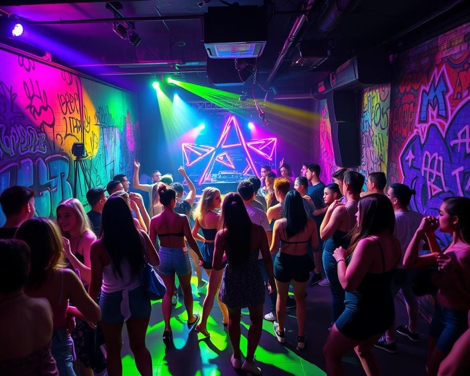 Ga dansen op alternatieve beats in underground clubs