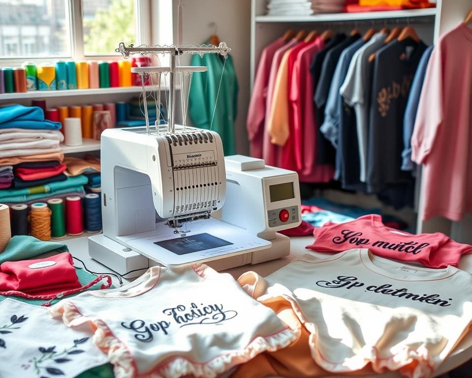 Personaliseer je kleding met een borduurmachine