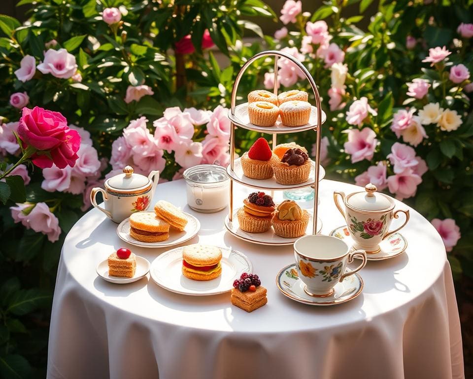 Probeer een gezellige high tea met vrienden