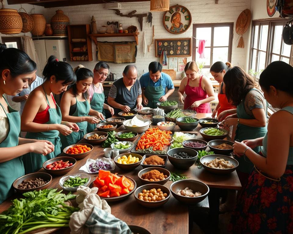 Probeer een kookworkshop voor lokale specialiteiten