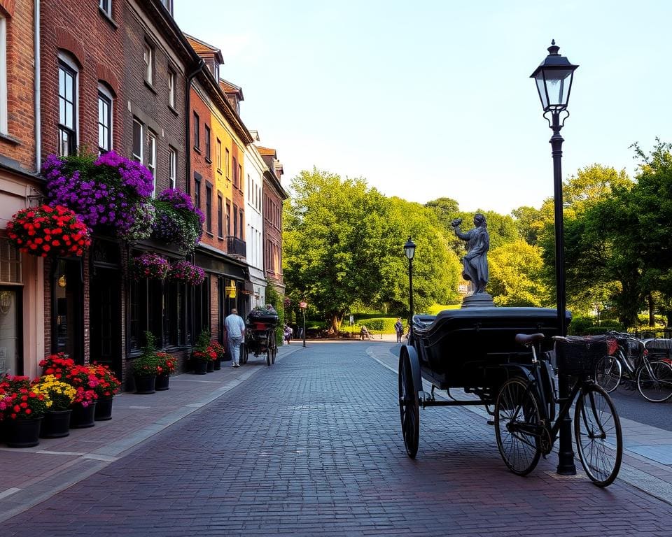 Verken een historische stad per koets of fiets