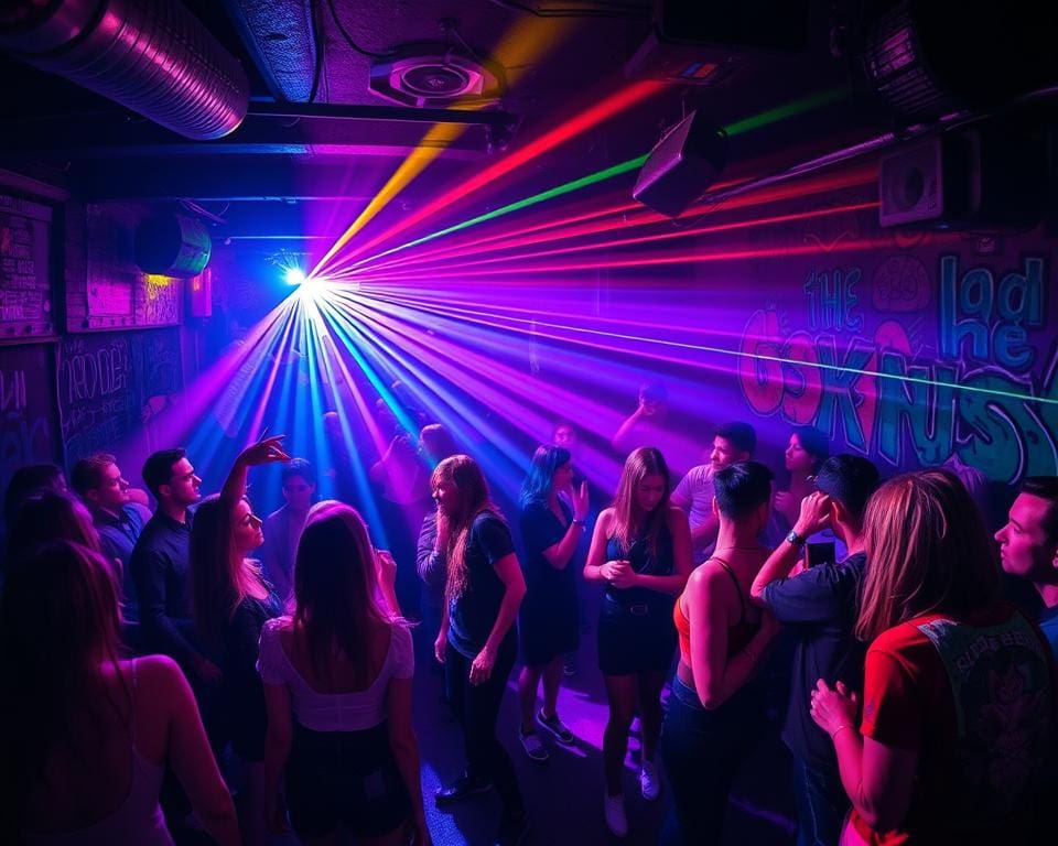 dansfeesten in underground clubs