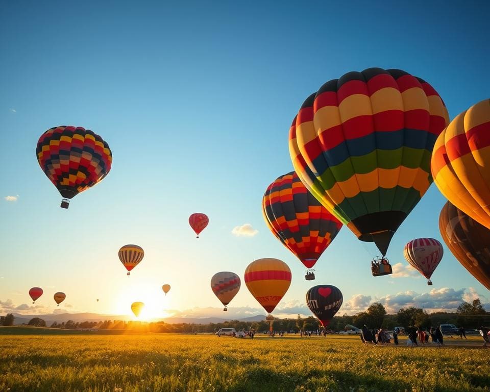 luchtballonvaart avontuur