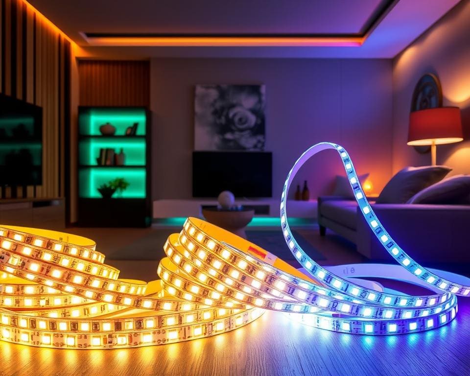 type LED-strips en kleurtemperatuur