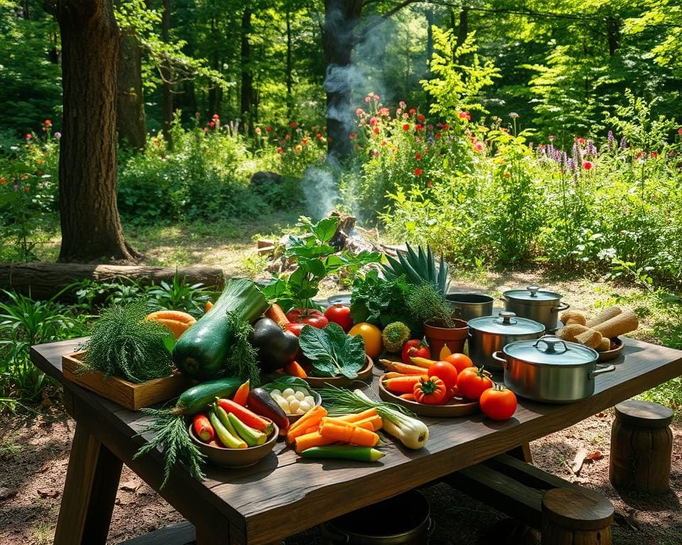 voordelen van koken in de natuur