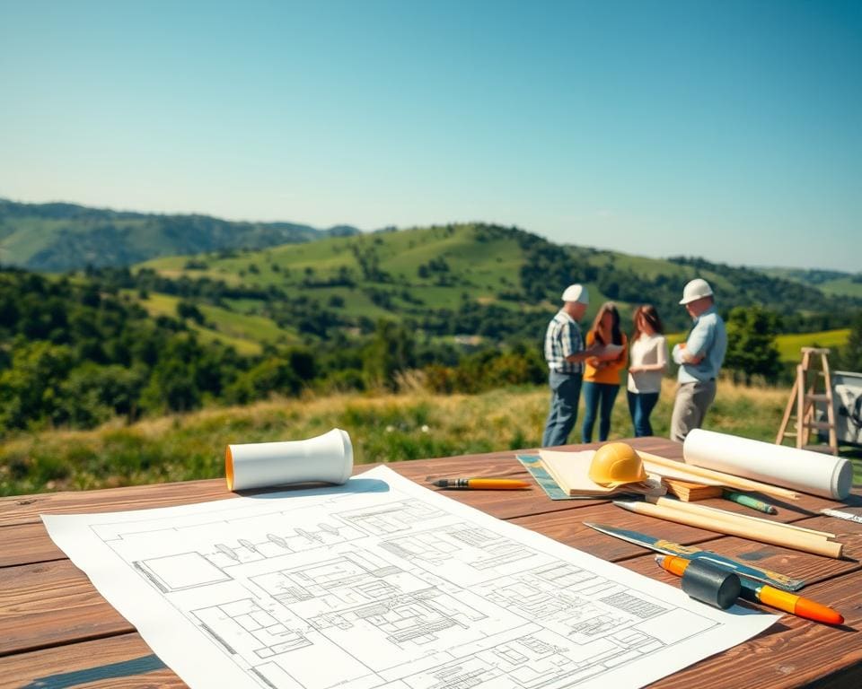 Bouwplan laten maken en geschikte locatie kiezen