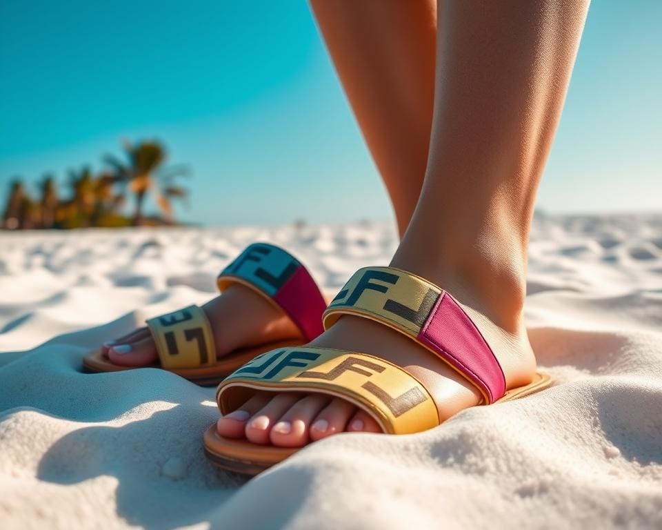 Fendi sandalen: Voor een speelse en luxe zomerse flair