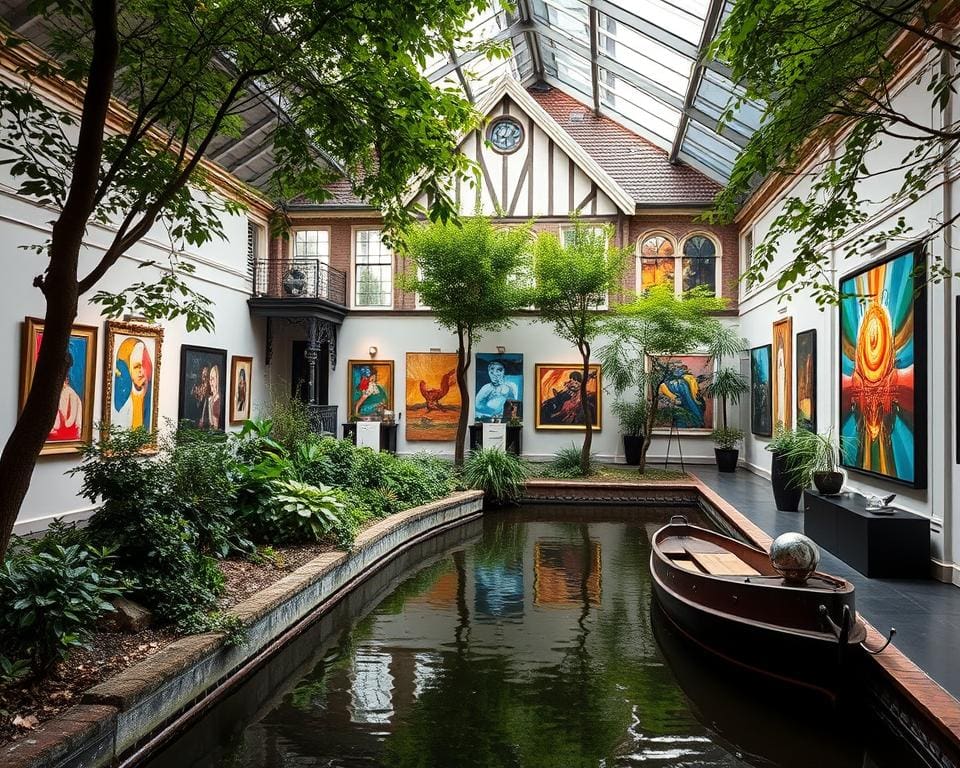 Het Moco Museum Amsterdam: Moderne kunst in een historische villa