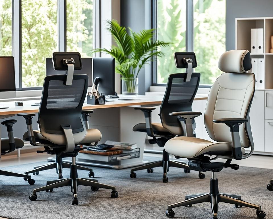 Luxe bureaustoelen voor een ergonomische werkplek