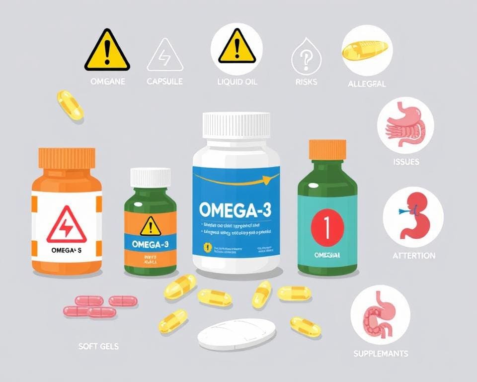 Omega-3 supplementen risico's en bijwerkingen