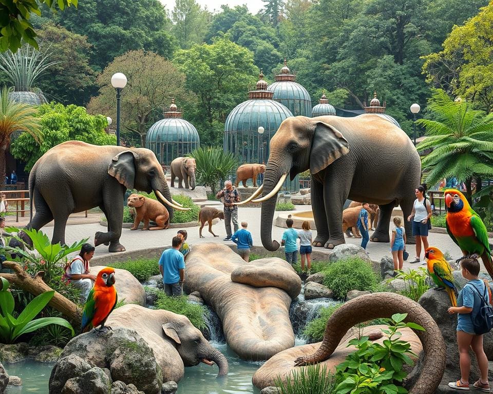 Ontmoet dieren in Artis Zoo Amsterdam