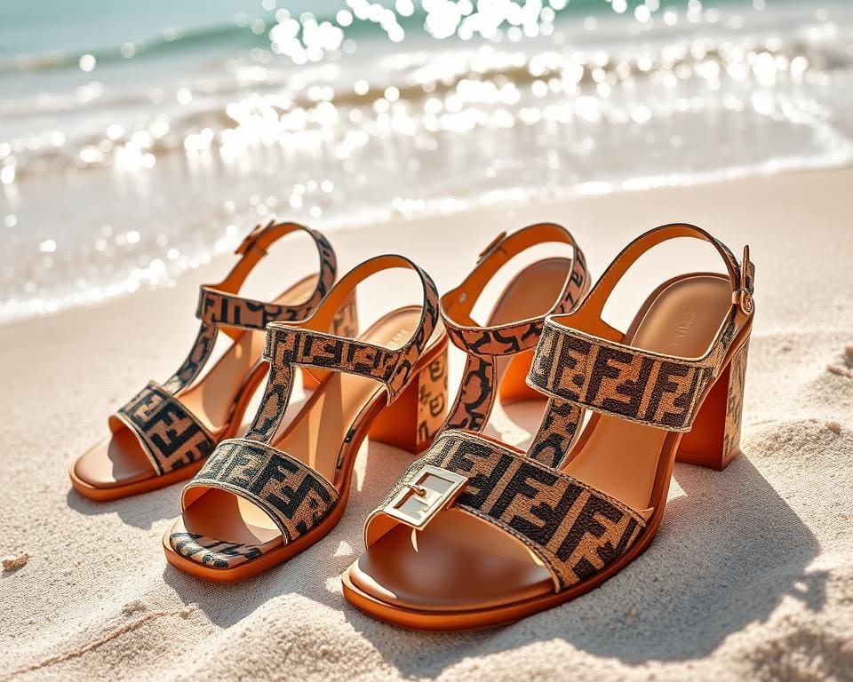 exclusieve ontwerpen Fendi sandalen