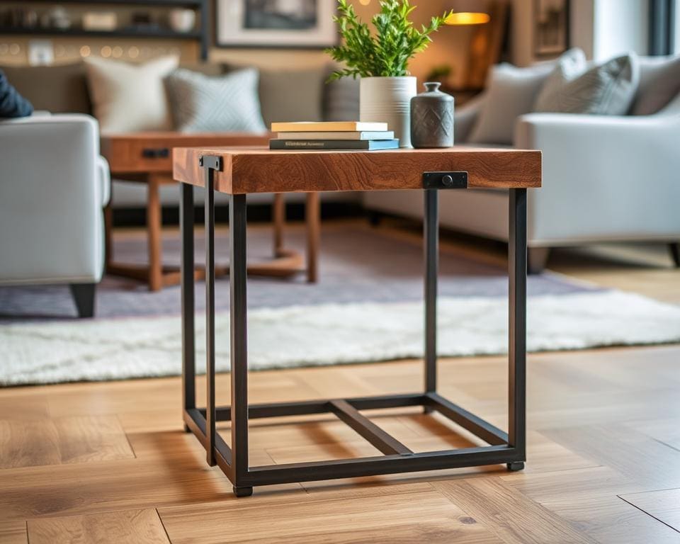 industriële sidetable