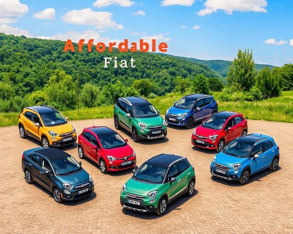 voordelige Fiat modellen