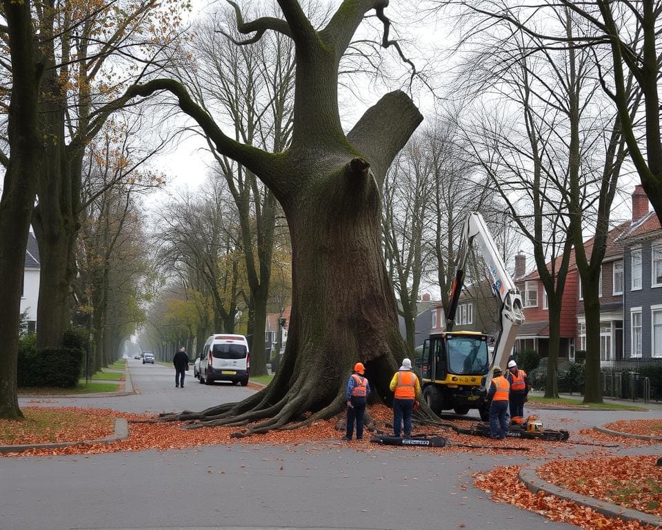 Boom verwijderen in Zeist: van aanvraag tot uitvoering